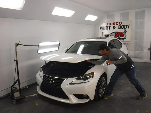 Frisco Paint and Body Shop Collision repair car hail damage paint and body shop frisco texas
